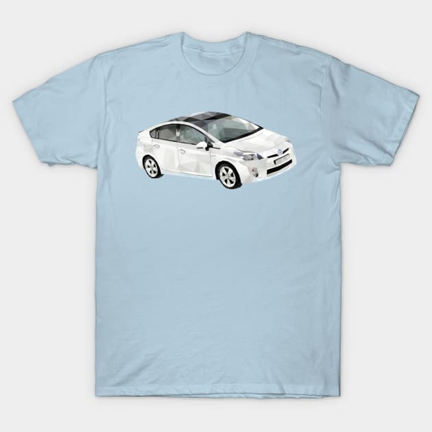 Low Poly Prius T-Shirt by carlosmorales125